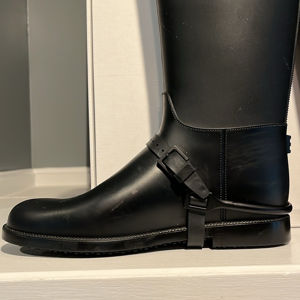 Givenchy Rubber Riding Boots - Picture 4 of 11